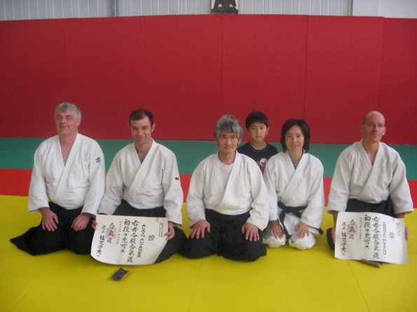 Les nouveaux yudanshas
